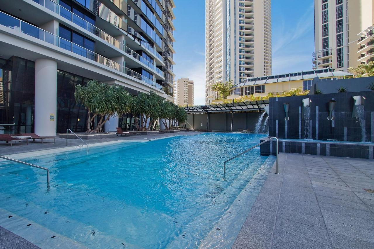 Kids Stay Free In Hinterland View 1 Bedroom Spa Apartment At Circle On Cavill - Q Stay Gold Coast Exterior foto